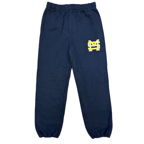 Navy Boys' Sweatpants with SM