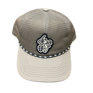 Legacy Meshy Trucker Hat with Lion and Sword