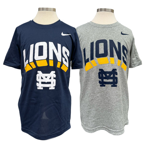 Nike Boys' Legend SS Tee with Two Tone LIONS