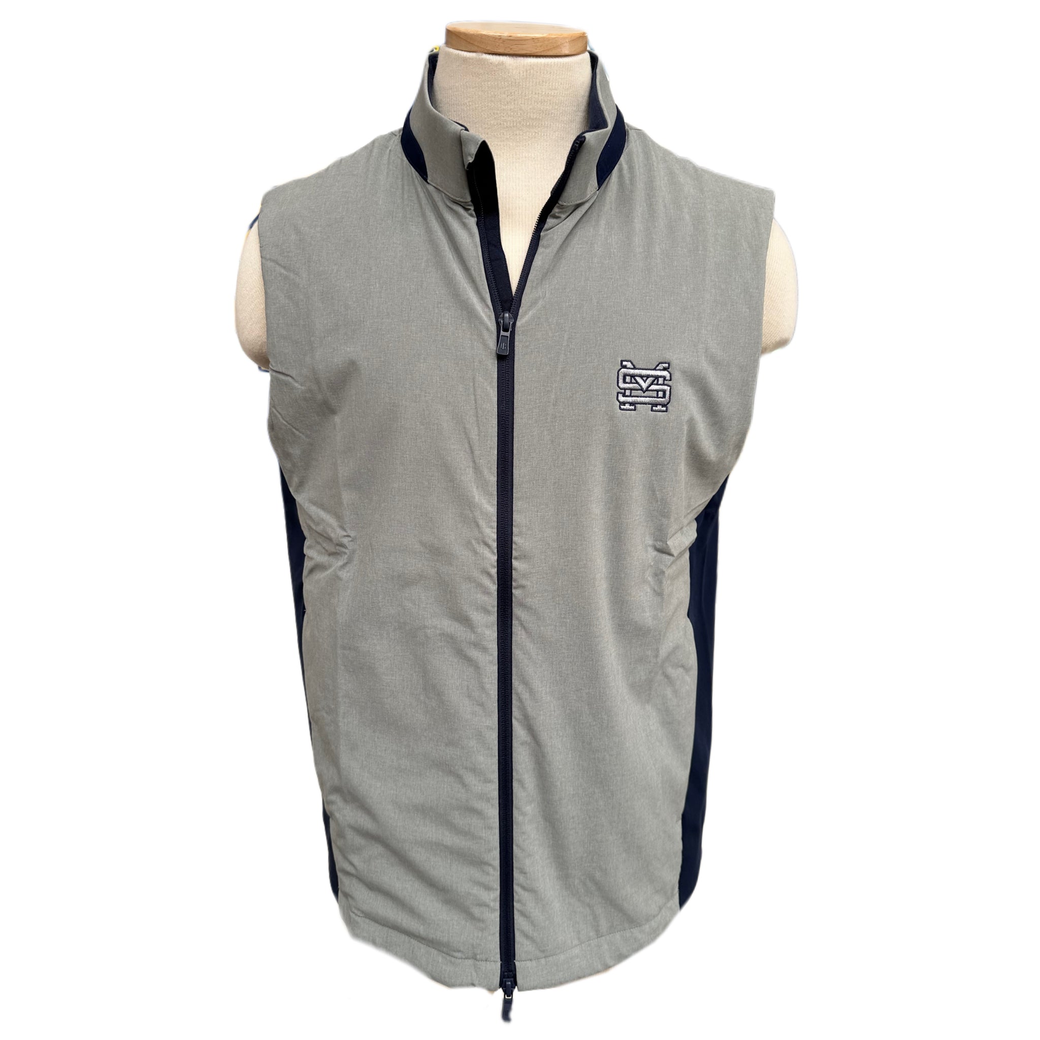 H&B King Gray/Navy Vest