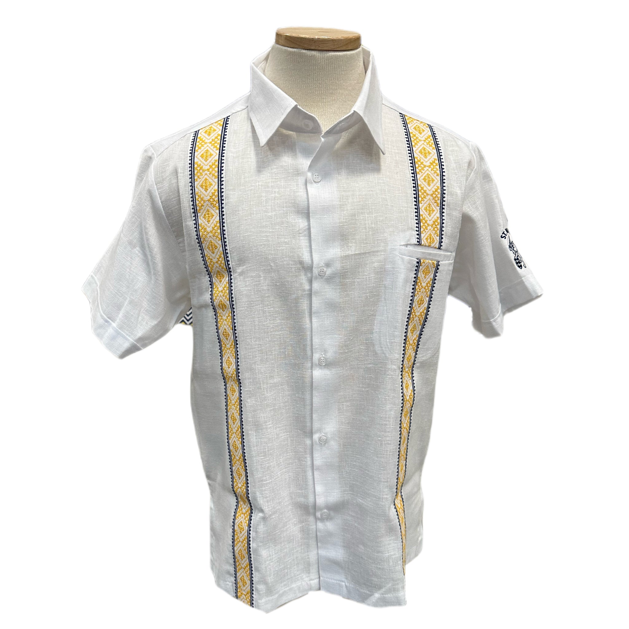 Guayabera with Lion and Sword