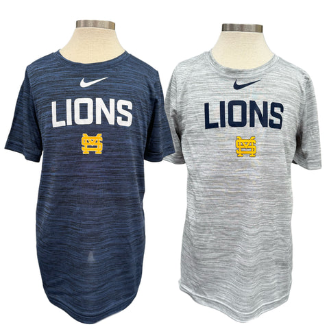 Nike Boys' Velocity SS Tee with LIONS