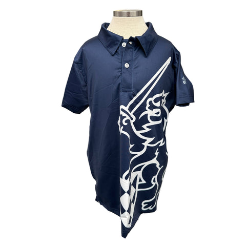 Performance Boys' Polo with Big L&S