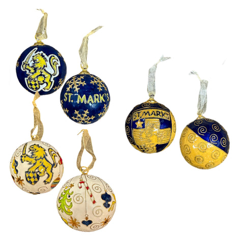 Cloissone Ball Ornaments