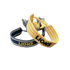 Fan Glam LIONS Team Tassel Bracelet