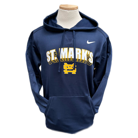 Nike Therma Hoodie with Repeating St. Mark's