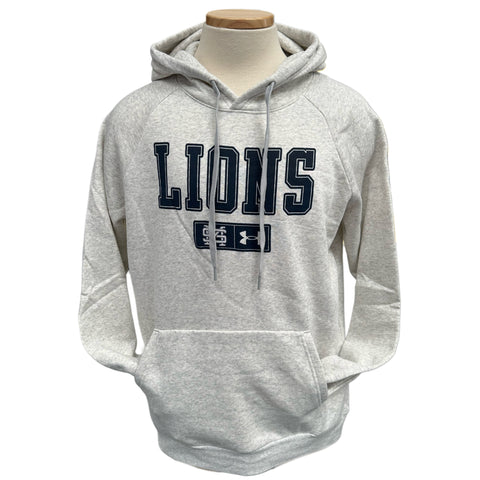 UA All Day Gray Hoodie with LIONS