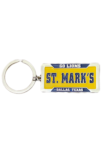 License Plate Key Ring