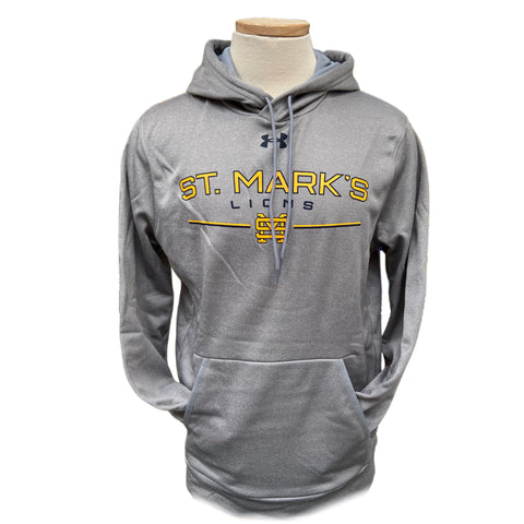 UA Performance Gray Hoodie with Lines