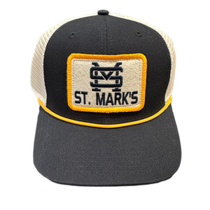 Trucker Hat with SM Patch and Rope