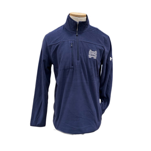 UA Polartec Quarter Zip Navy with SM