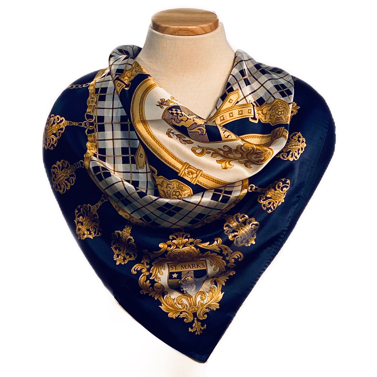 St. Mark's Silk Scarf – SMTexasStore
